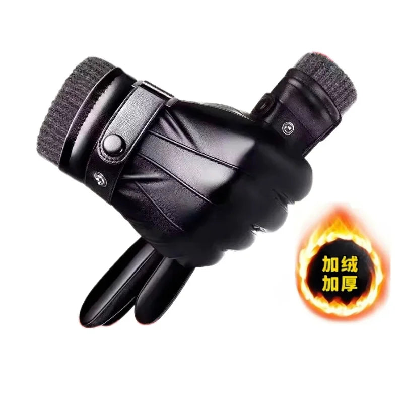 Herenhandschoenen leer voor dagelijks gebruik
