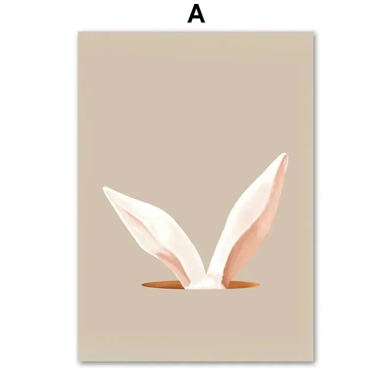 Kunstposter met moderne flair