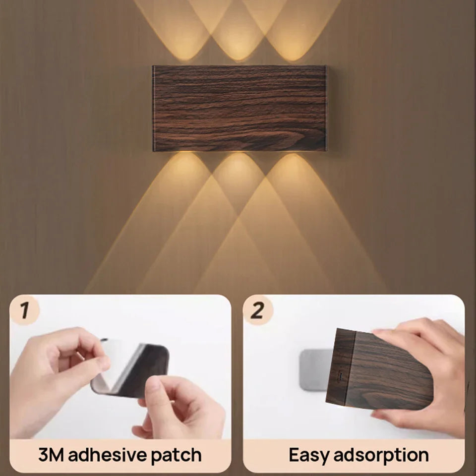 Wandlamp batterijen met draaibare kop β Richtbaar licht