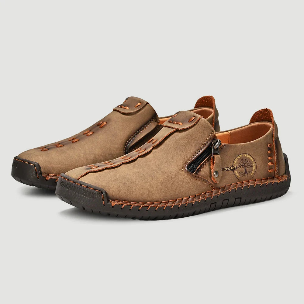 Zomerse schoenen met elastische instap voor heren