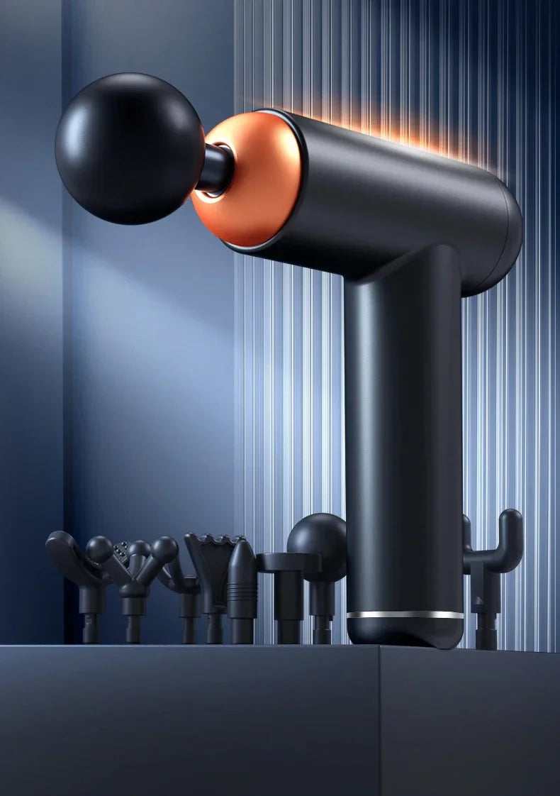 Compacte massage gun – Past in elke sporttas