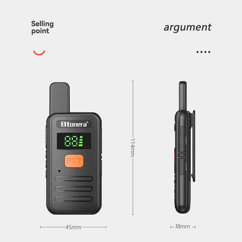 Intertoys walkie talkie voor kleine avonturiers