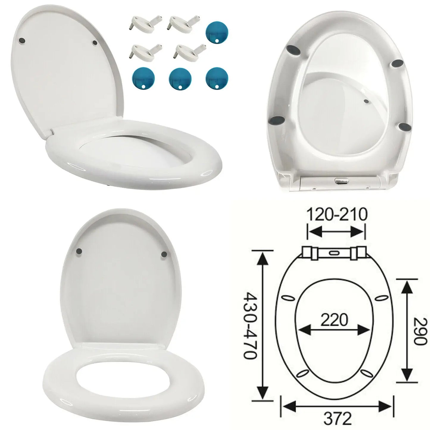 Gamma wc bril met universele passing β Voor alle merken