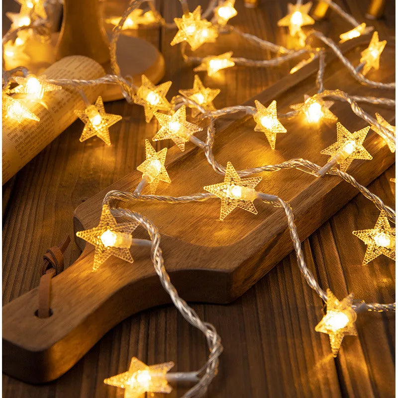 Lichtslinger met fairy lights – Dromerig en zacht