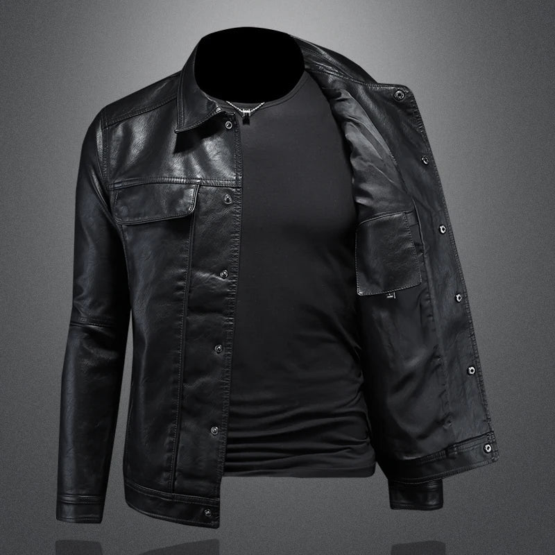 Leren jassen heren met vintage vibe – Oude ziel, nieuwe stijl
