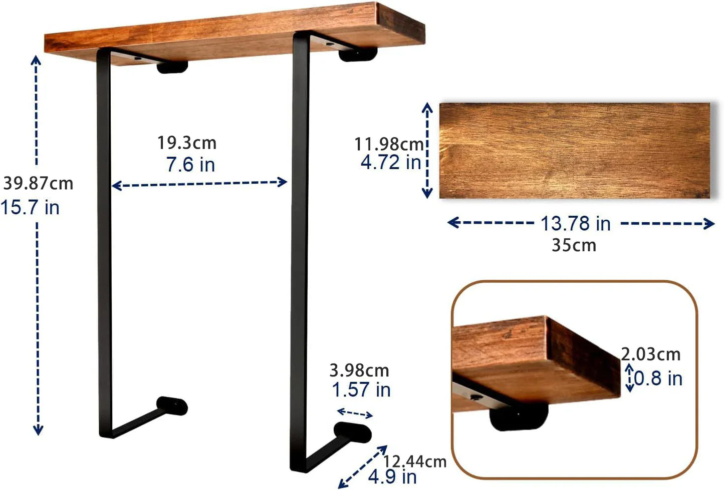Wandrek met handdoekstangen – Compacte oplossing