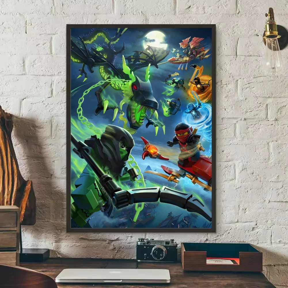 Dierenposter met realistische details