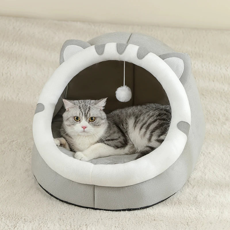 Grote kattenmand met orthopedische vulling β Voor senior katten