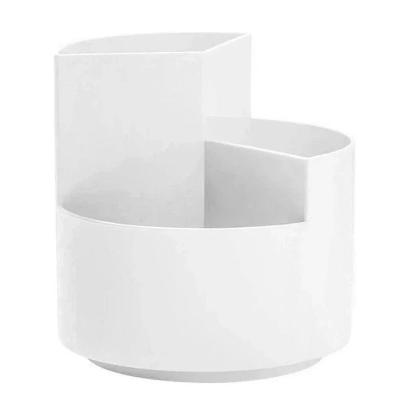 Ruimtebesparende desk organizer met verticale indeling