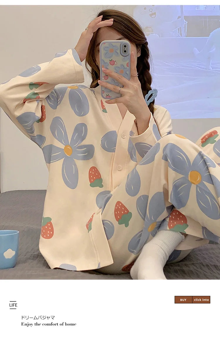 Dames pyjama winter met gezellige look