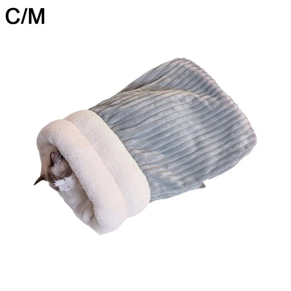 Ronde kattenmand met antislip – Blijft stevig liggen