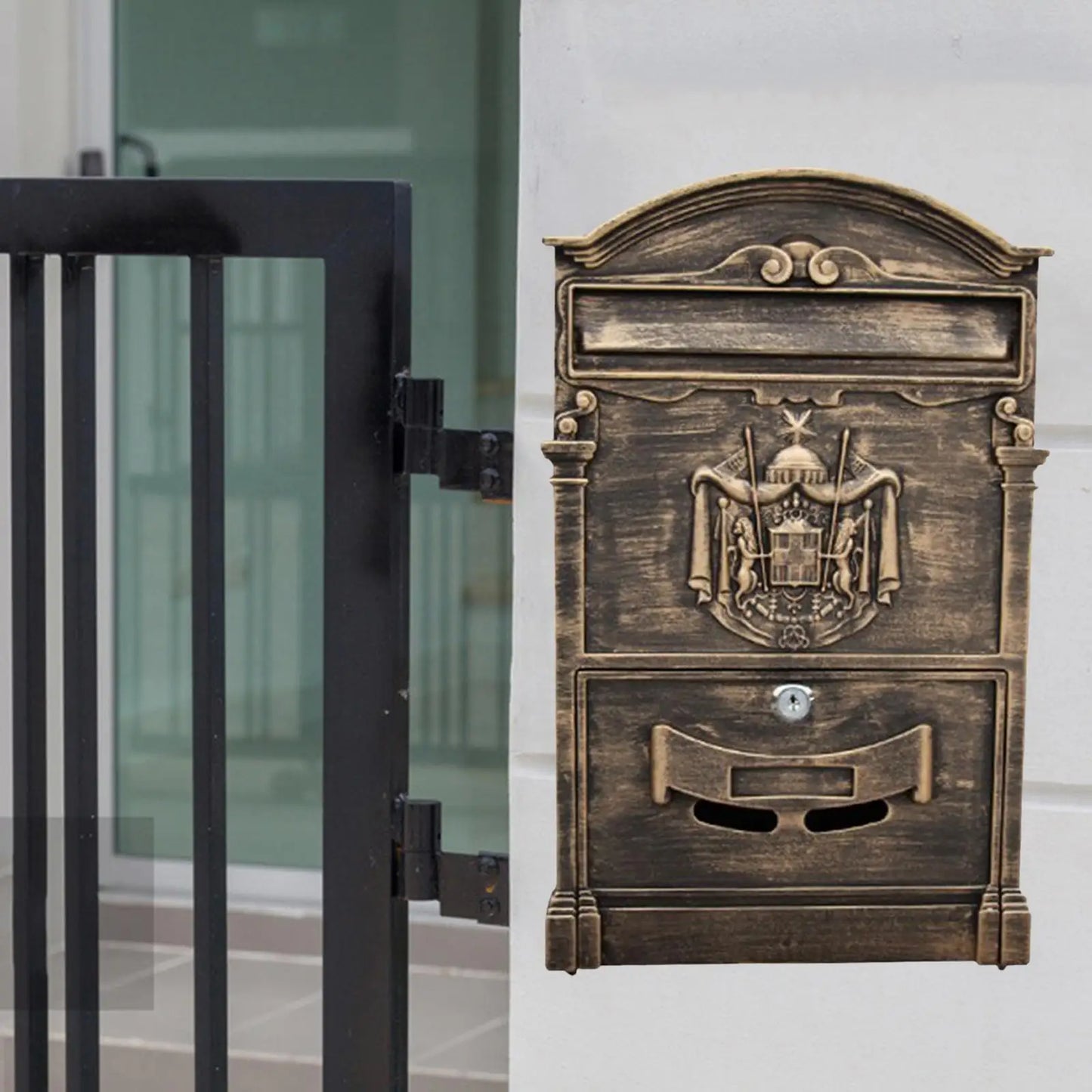 Roestvrije brievenbus voor alle seizoenen