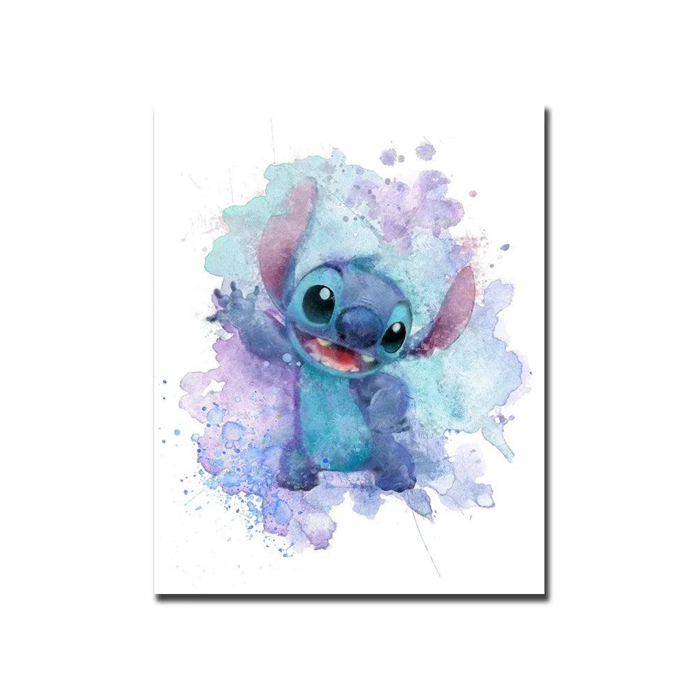 Kinderposter met vrolijke kleuren