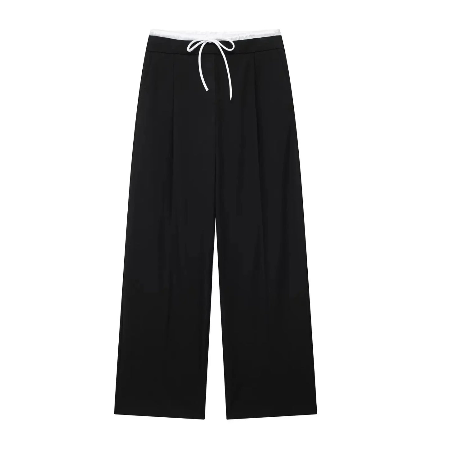 H&M linnen broek dames met rechte pijpen – Minimalistisch design