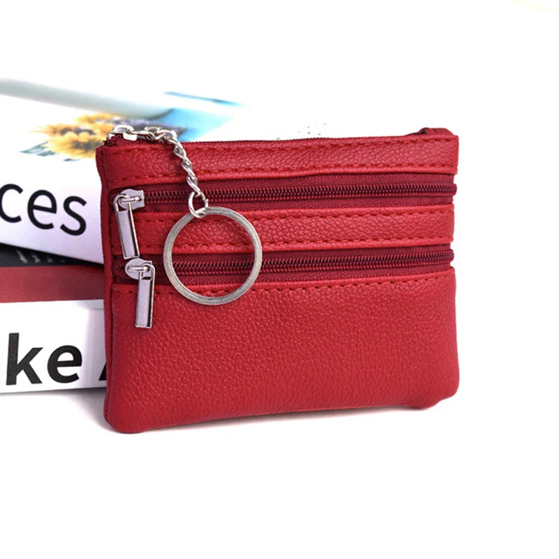 Portemonnee dames met sleutelhanger – Twee-in-één gemak