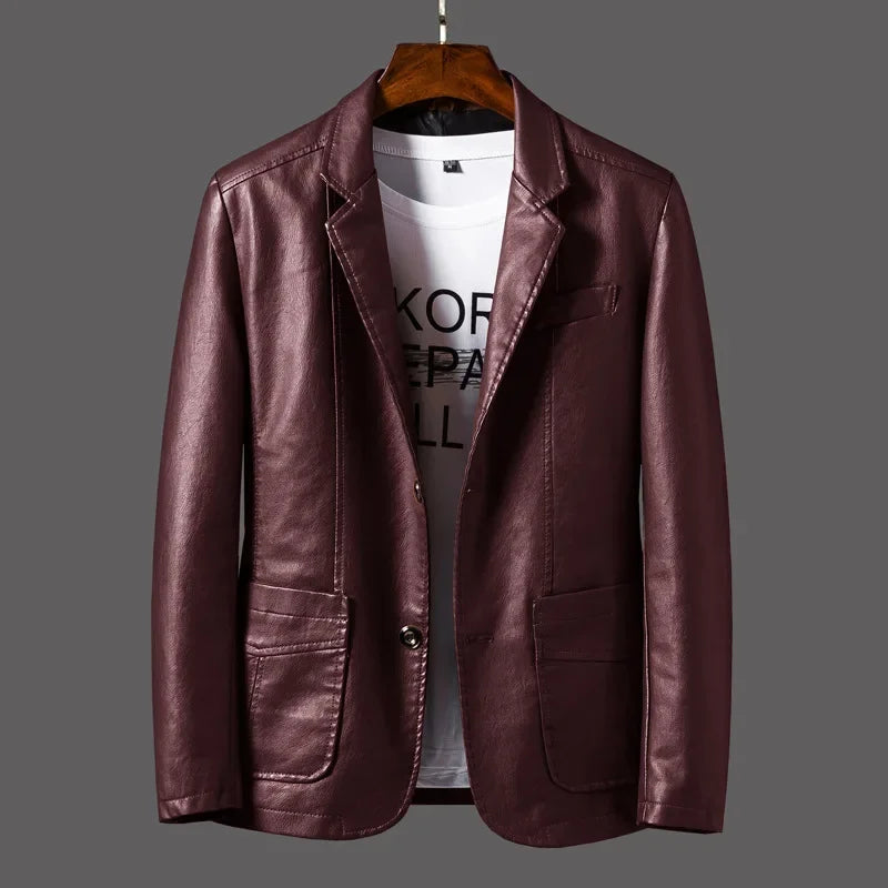 Stoere leren jas heren – Een echte eyecatcher
