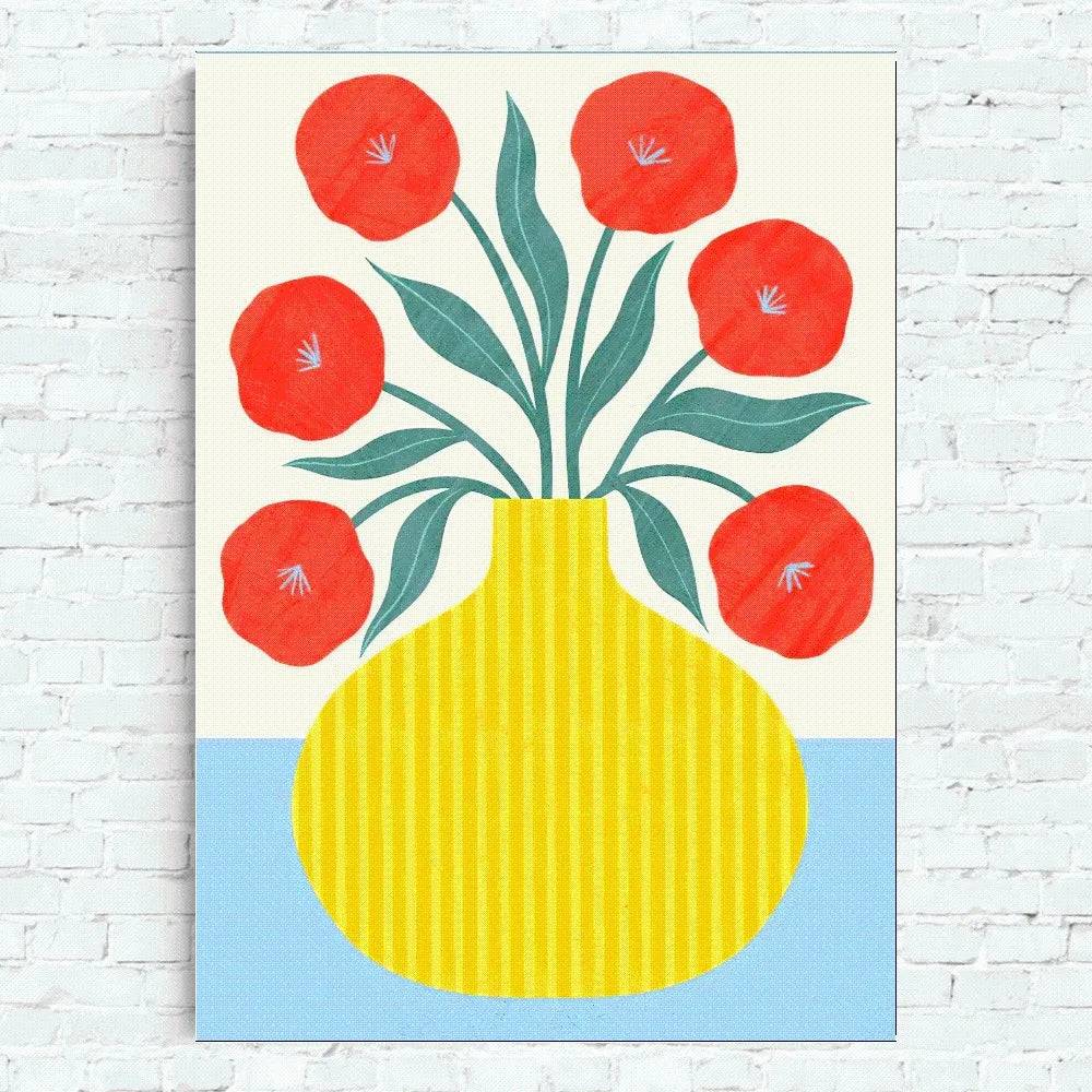 Poster met zonsondergang – Sfeervol en warm