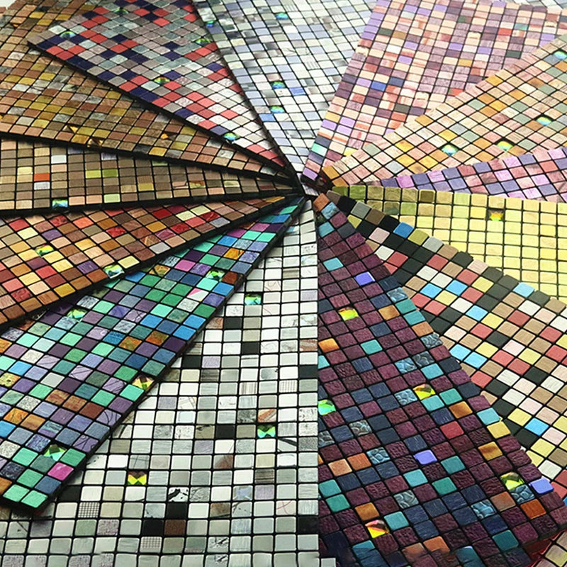 Mozaiek toilettegels met patroon – Creatief en uniek