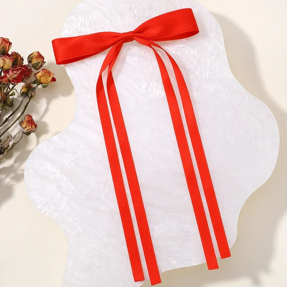 Haar accessoires met strikdetail en zachte stof