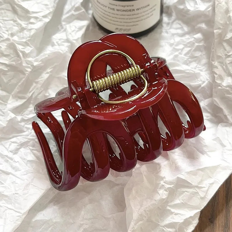 Haar accessoires met glanzende finish