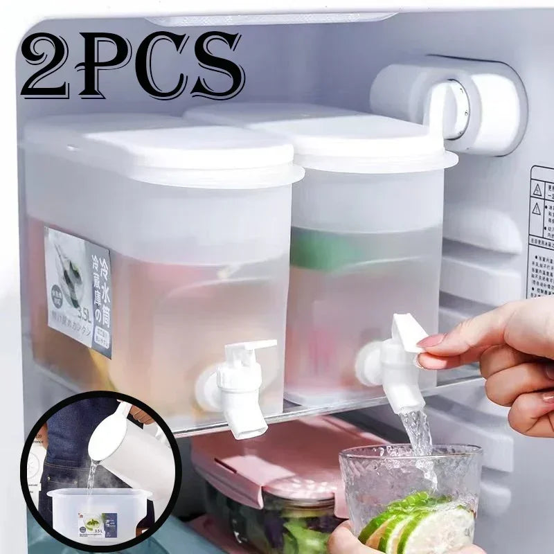 Drankdispenser met gekleurd glas β Unieke uitstraling