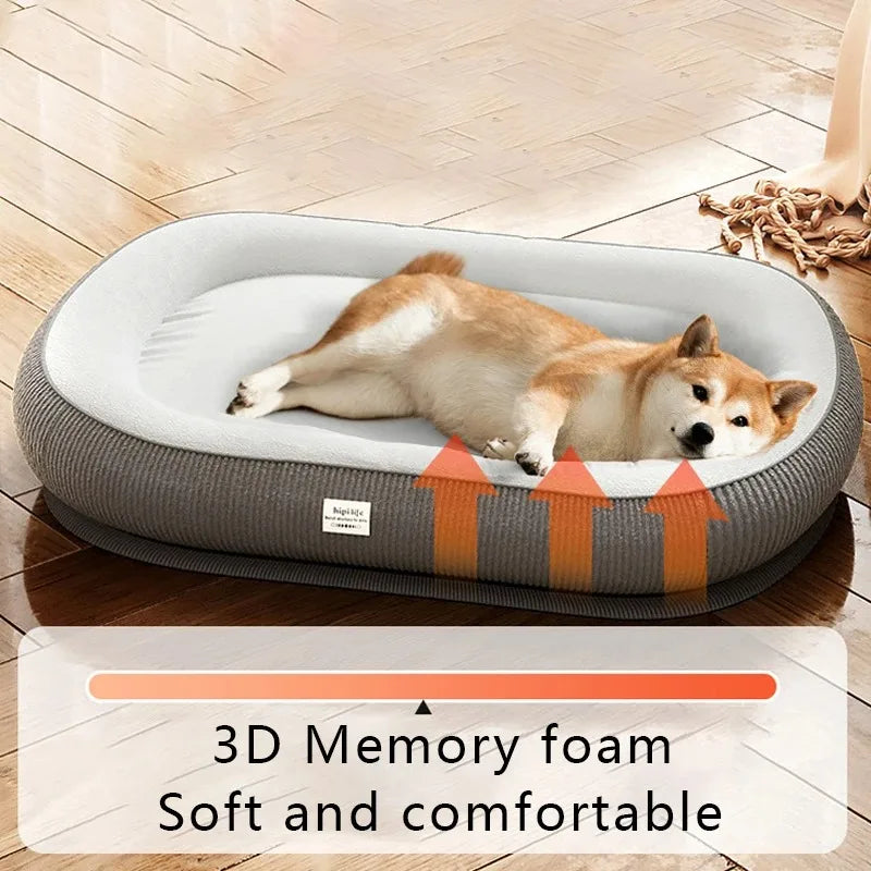 Luxe hondenmand met chique afwerking – Comfort en stijl