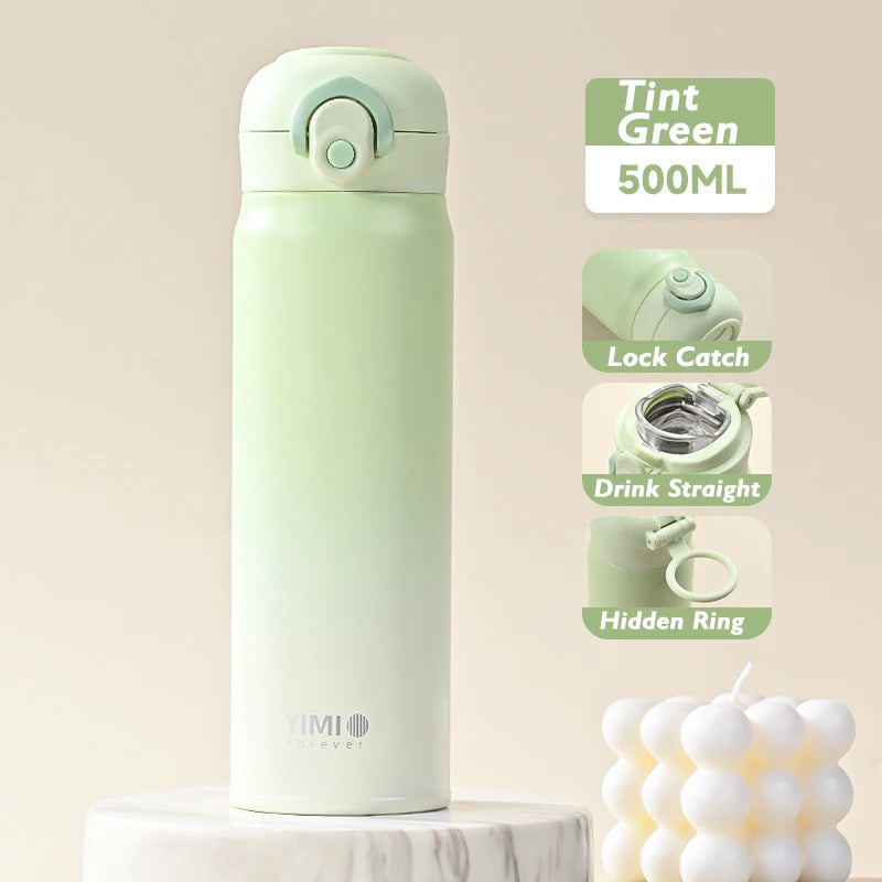 Thermosfles met rubber coating – Extra comfort en grip