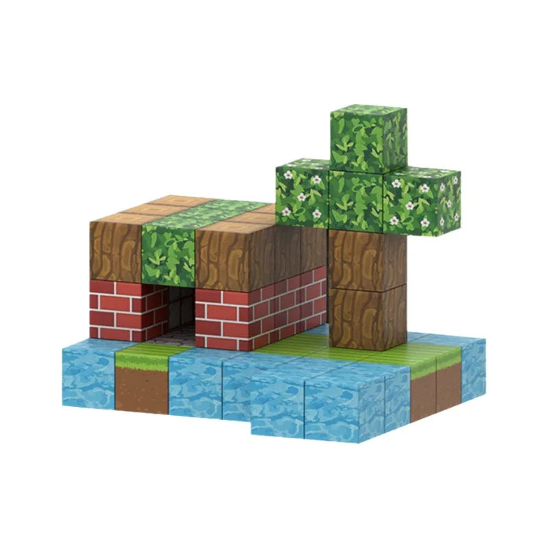 Magneet speelgoed met vormen – Herkennen en bouwen