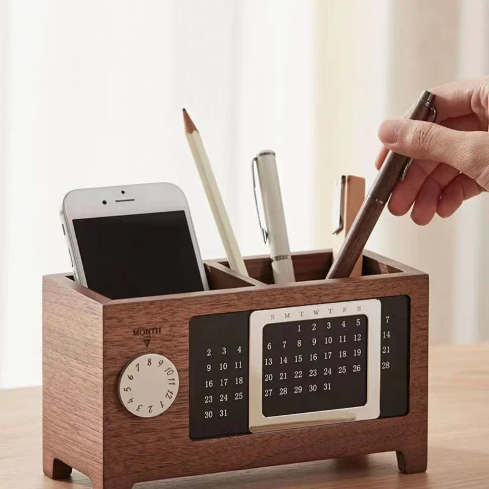 Smart desk organiser met geïntegreerde USB-hub