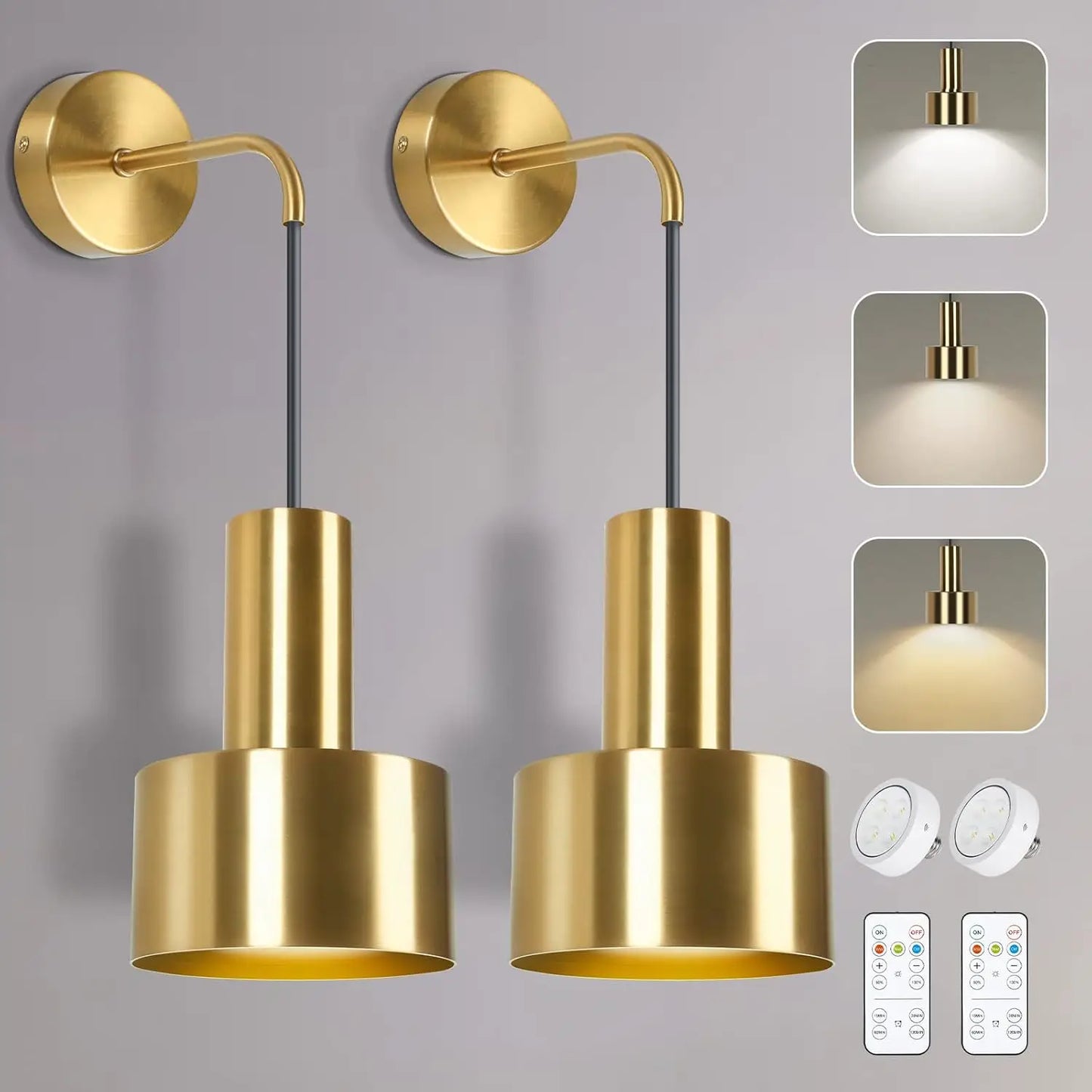 Wandlamp met batterijen en magneet – Makkelijk te verplaatsen