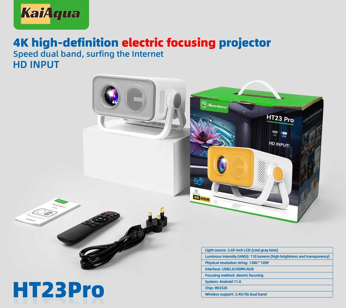 Projector met laag energieverbruik