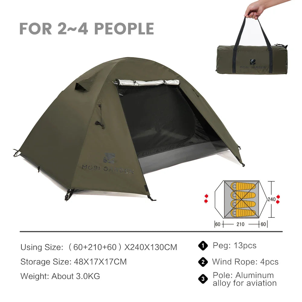 Decathlon pop up tent met luchtgaten – Goed geventileerd