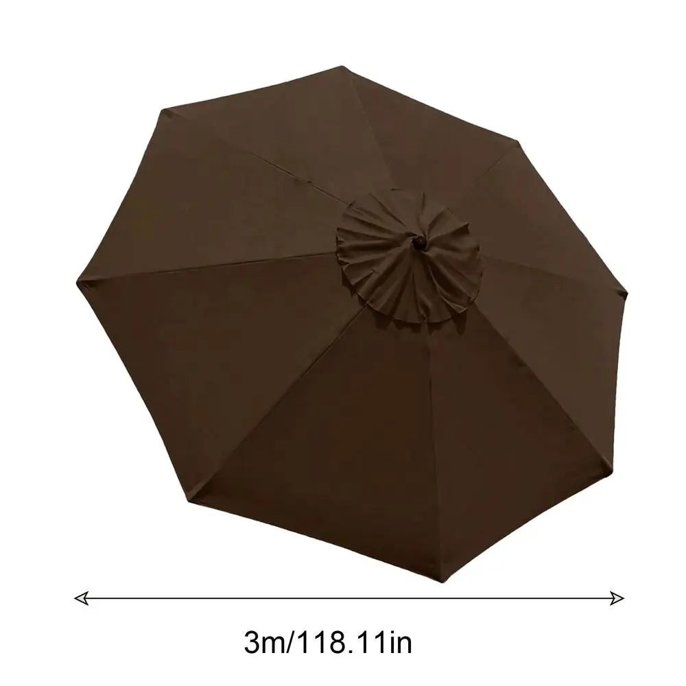 Karwei parasol met waterdicht doek