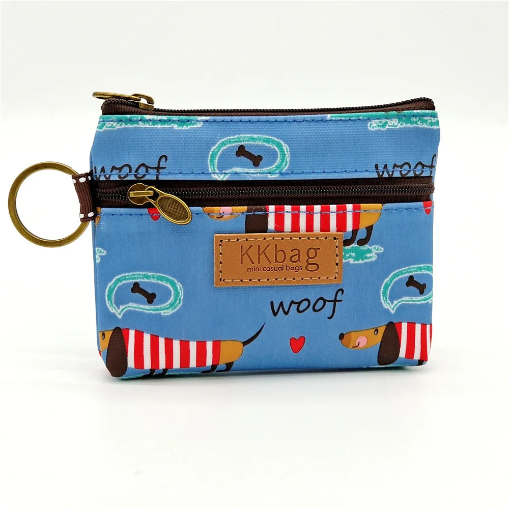 Portemonnee dames van canvas – Licht en praktisch