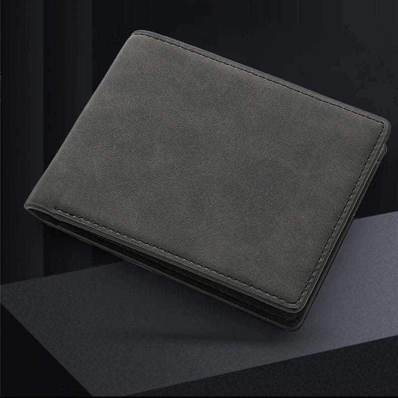 Leren portemonnee heren met vintage look β Karaktervol design