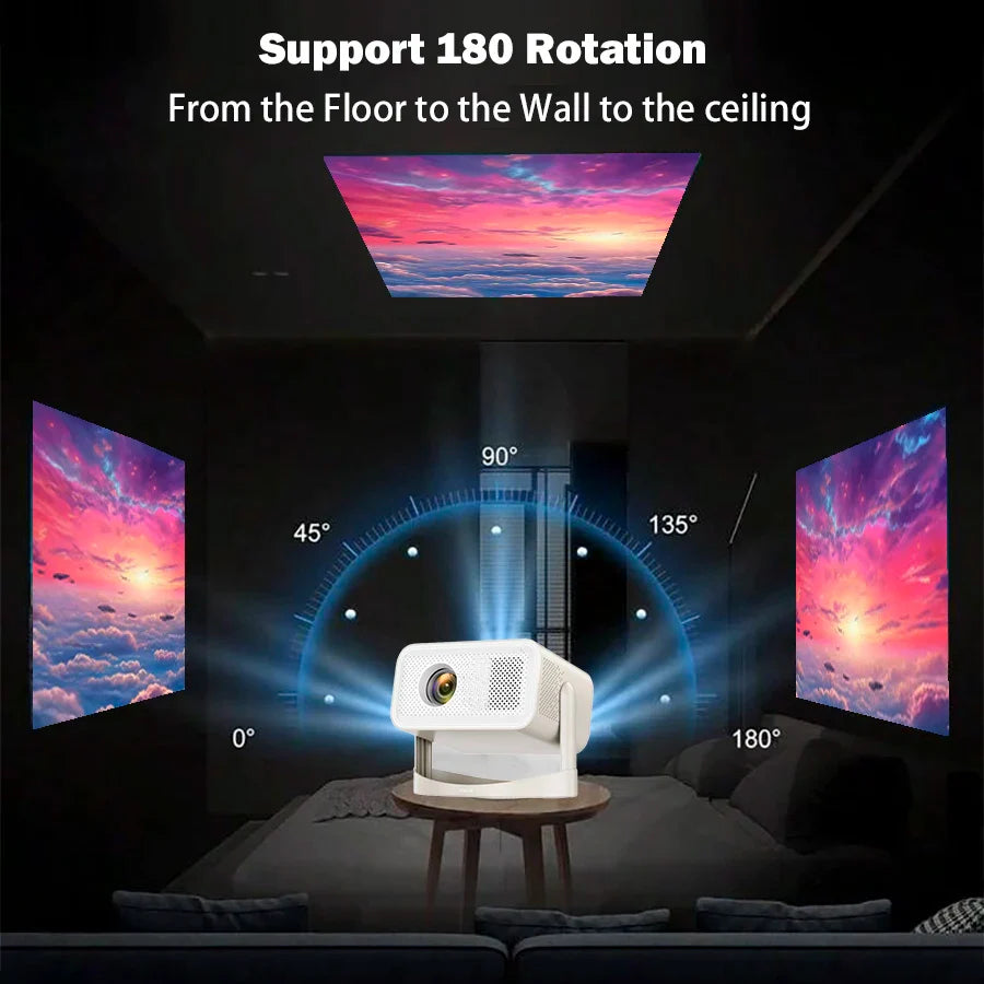 Projector met draagtas