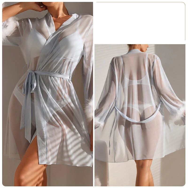 Hunkemöller ochtendjas met print – Voor een chique ochtendroutine
