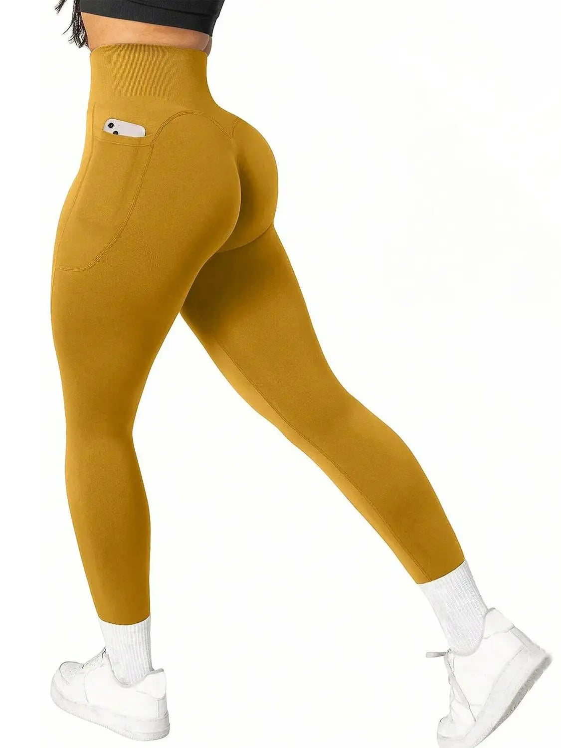 Set yoga kleding met cropped top en legging