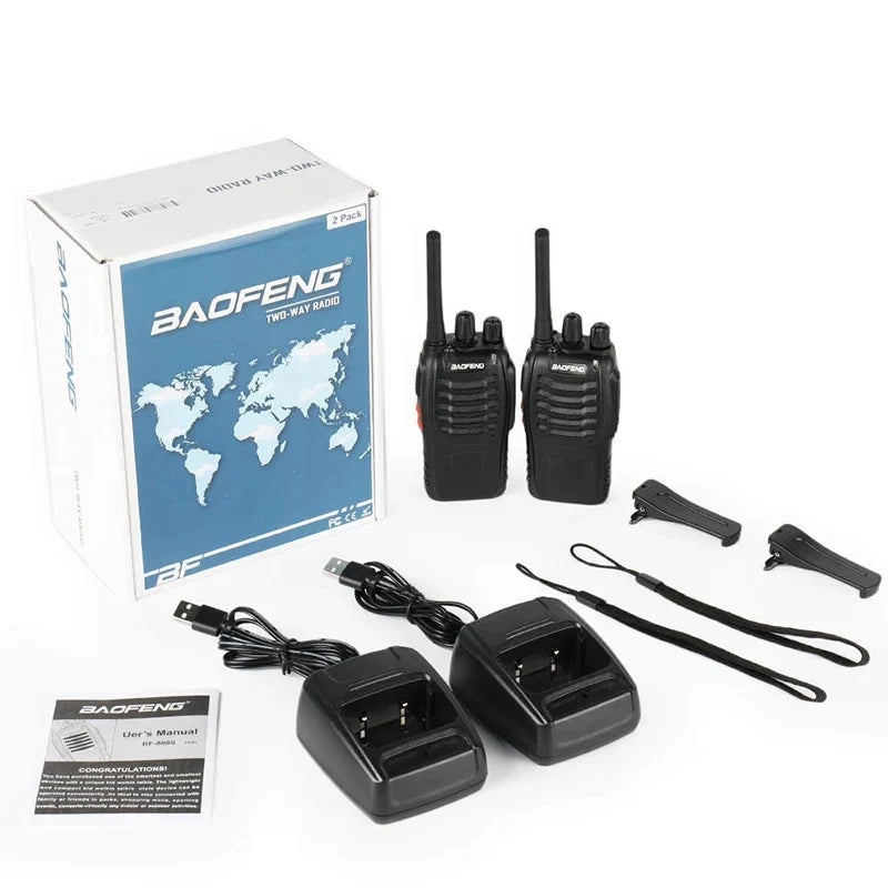 Intertoys walkie talkie met vrolijke geluiden