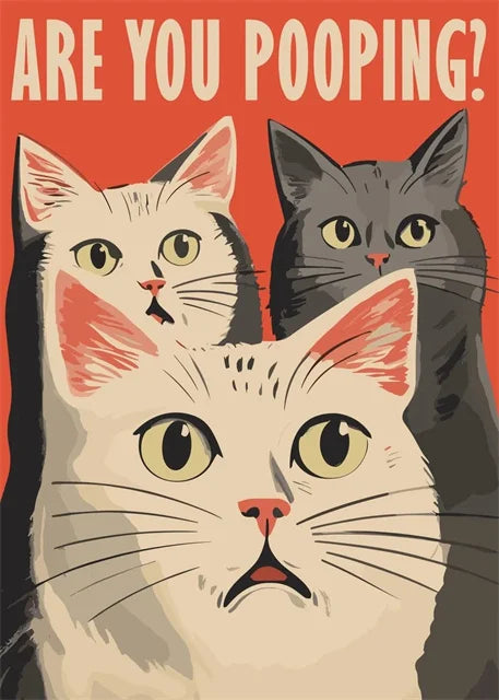 Vintage posters met textiellook
