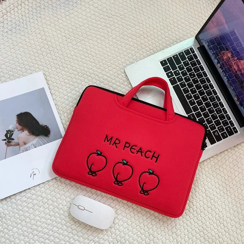 Laptop tas met subtiele print – Stijlvol en uniek