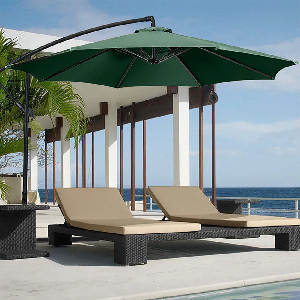 Strandparasol met verstelbare stang