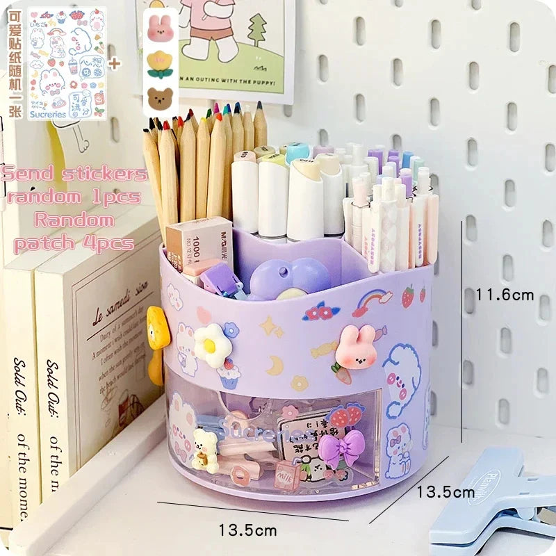 Perfect georganiseerde werkplek met deze desk organizer