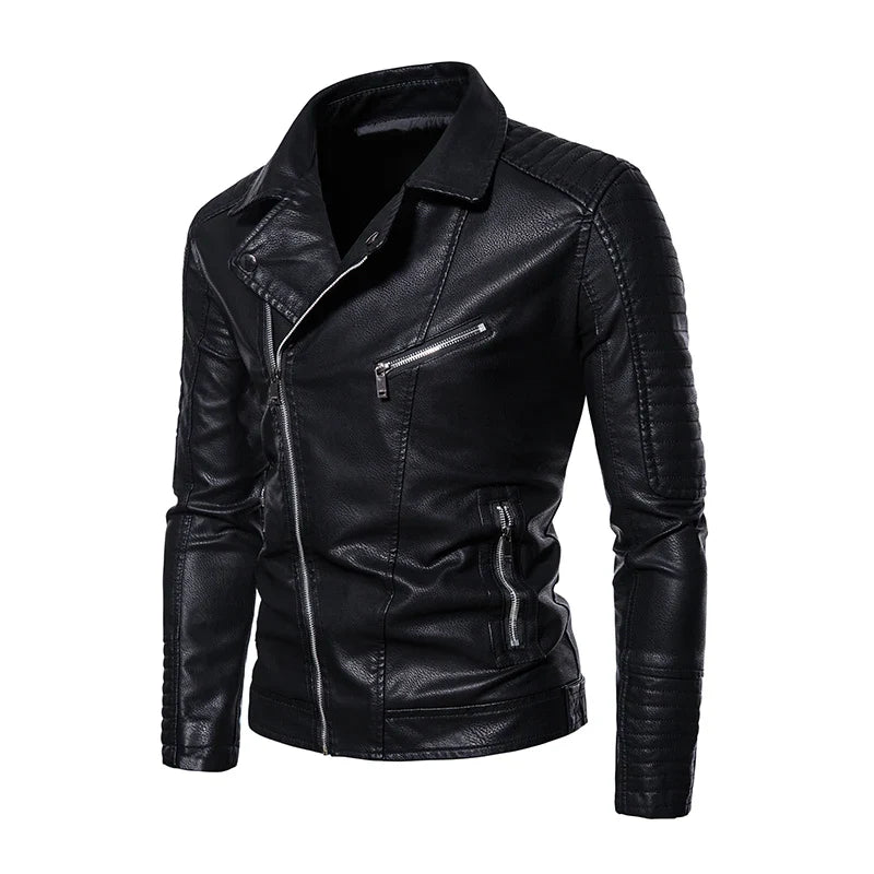 Leren jassen heren in motorlook – Stoer en sportief