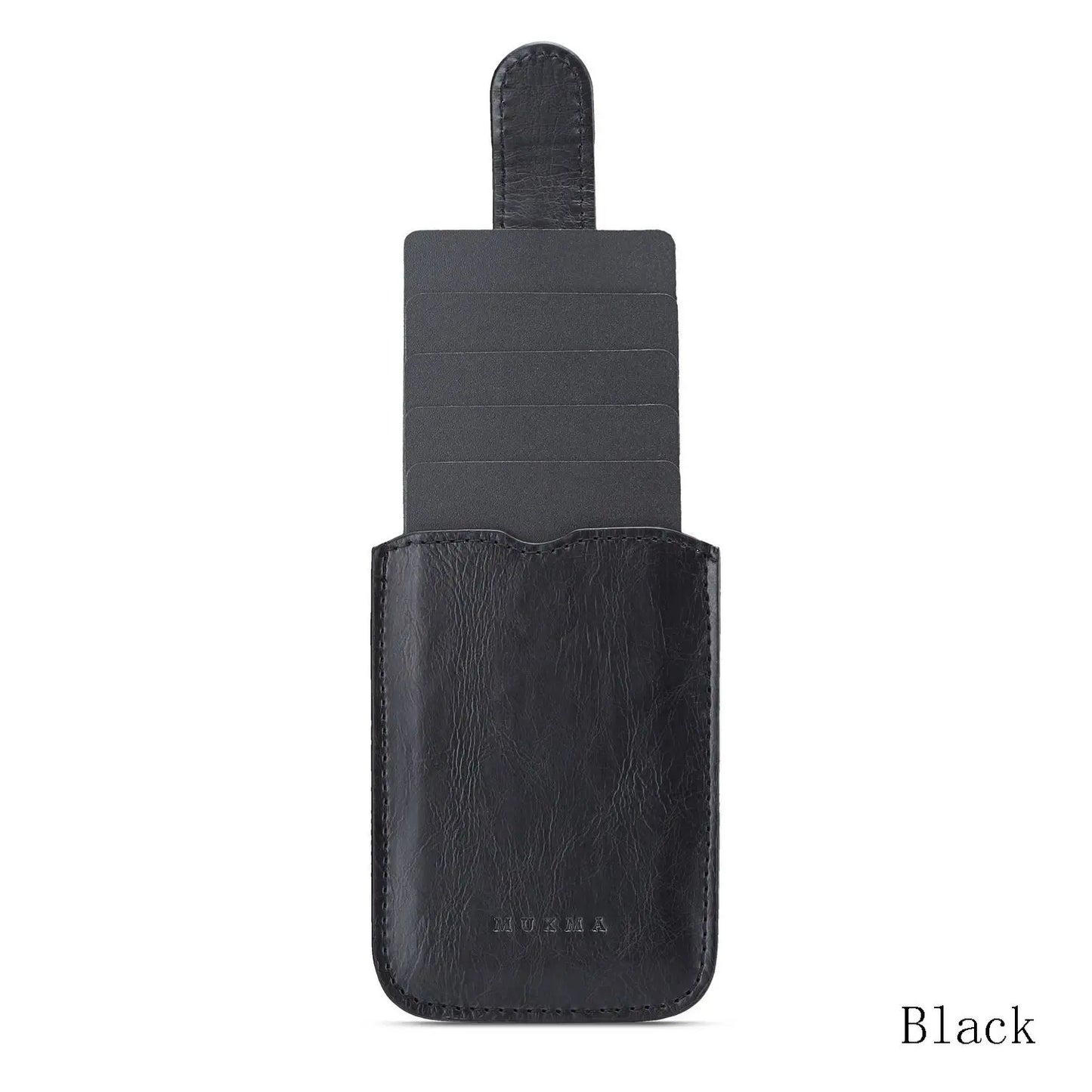 Pasjes houder heren met klik- en schuifmechanisme – Innovatief