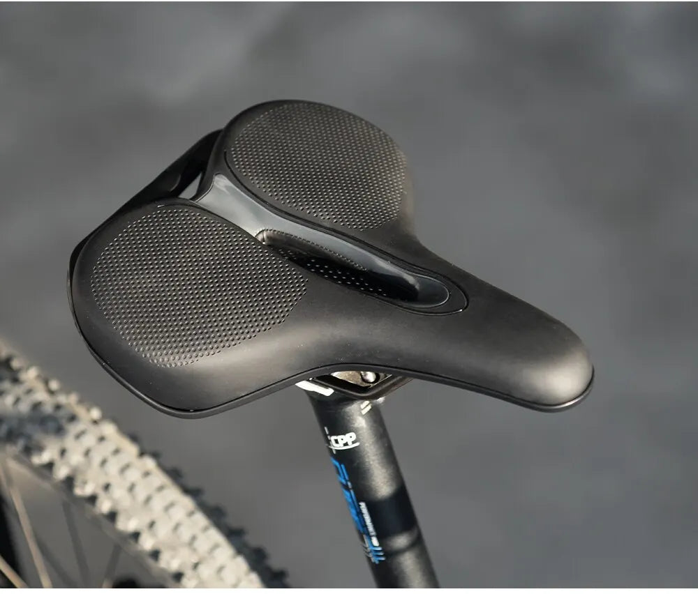 Zadel fiets met comfortabele foamlaag