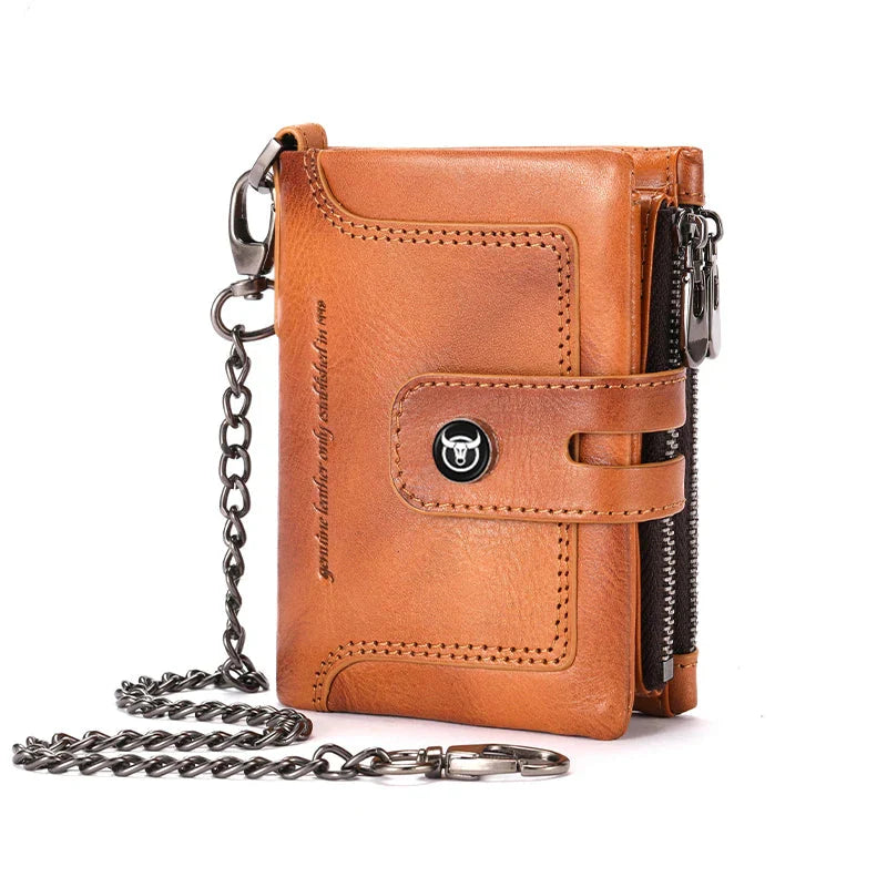 Portemonnee heren met vak voor muntgeld – Klassiek en handig