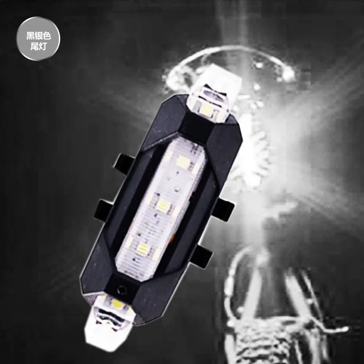 Oplaadbare fietslamp met micro-USB