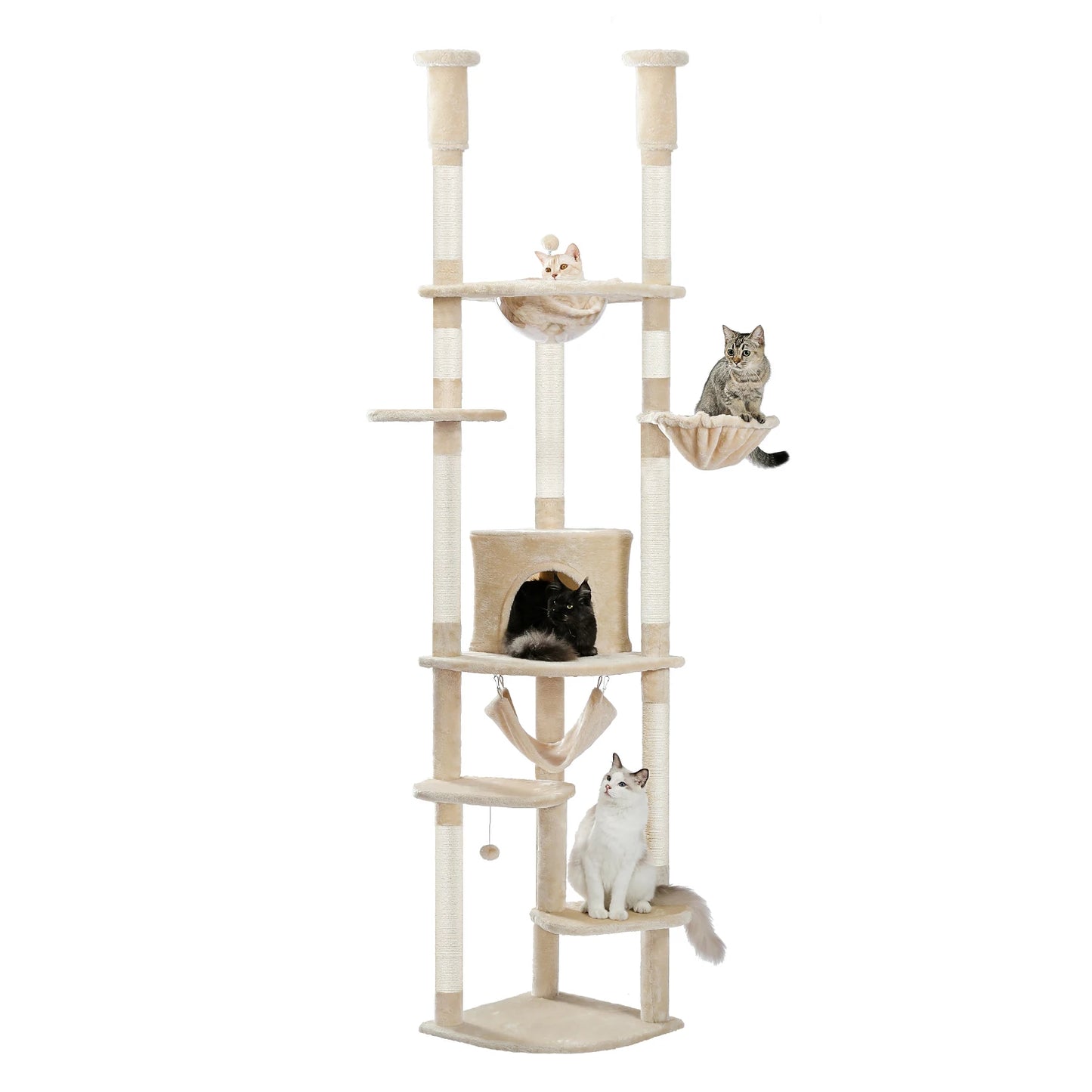 Moderne krabpaal met pluche β Comfort en stijl