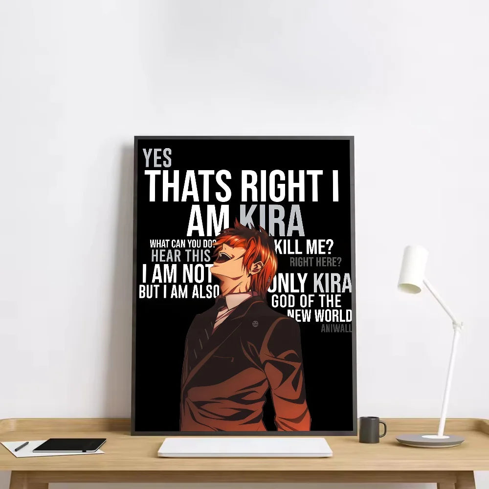 Zwart-wit portretposter